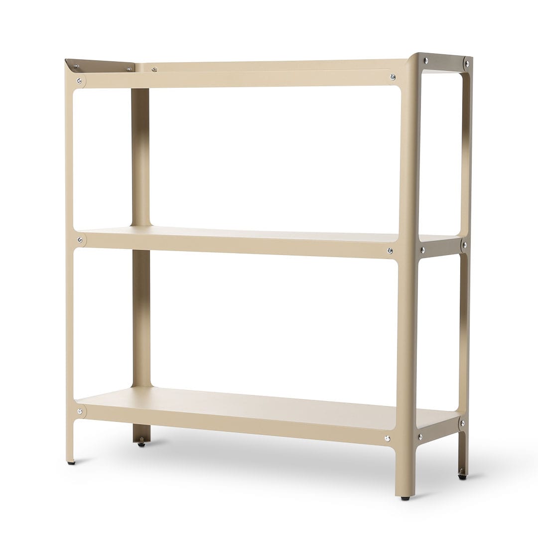 STEEL SHELF 3 LAYRES BEIGE