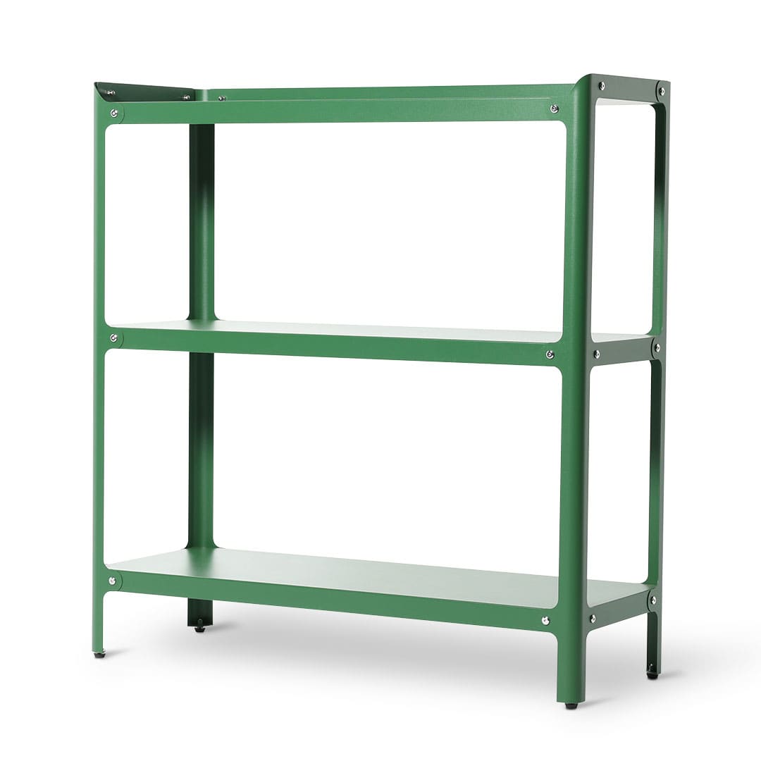 STEEL SHELF 3 LAYRES GREEN