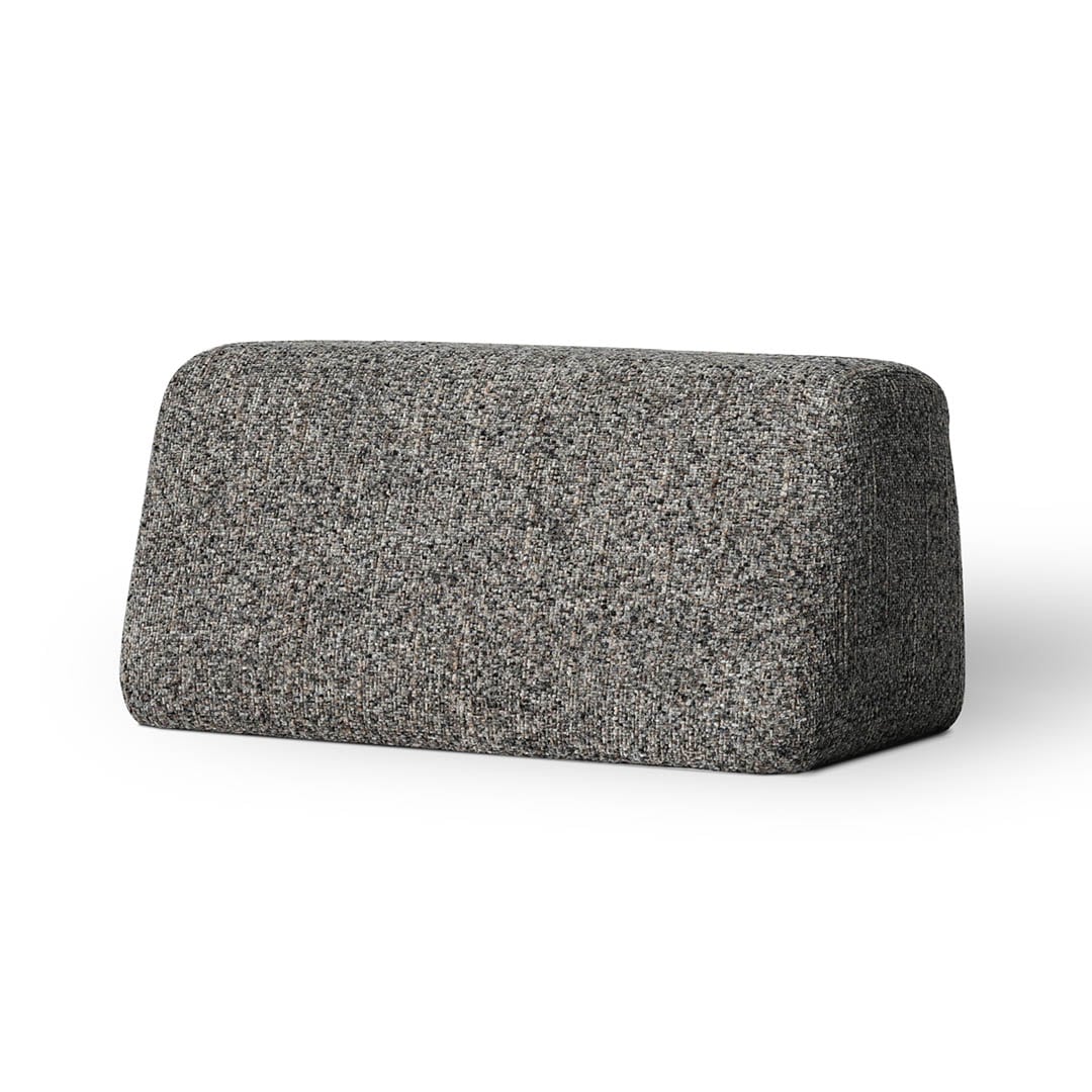 FABRIC SOFA BACK CUSHION GRAY