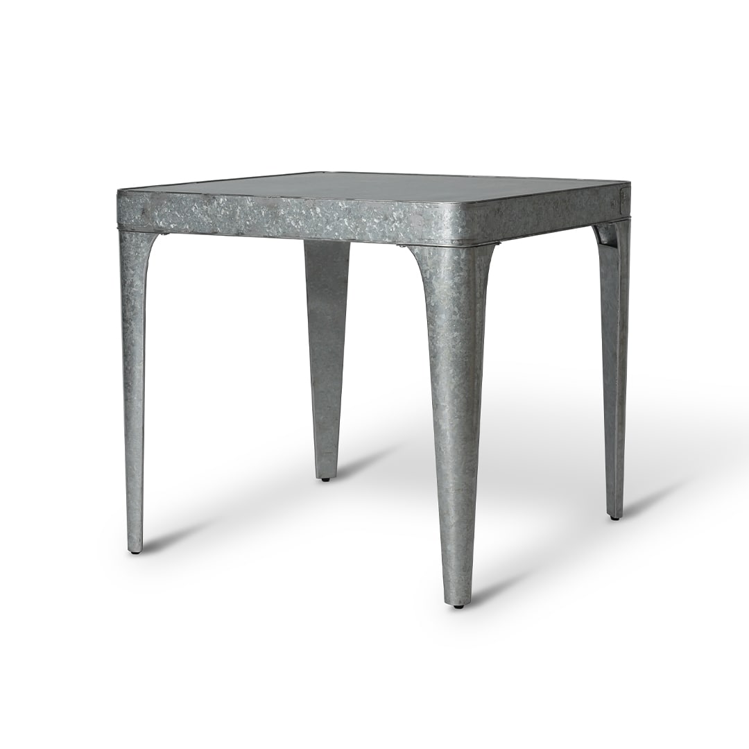 GALVANIZED TABLE SQUARE