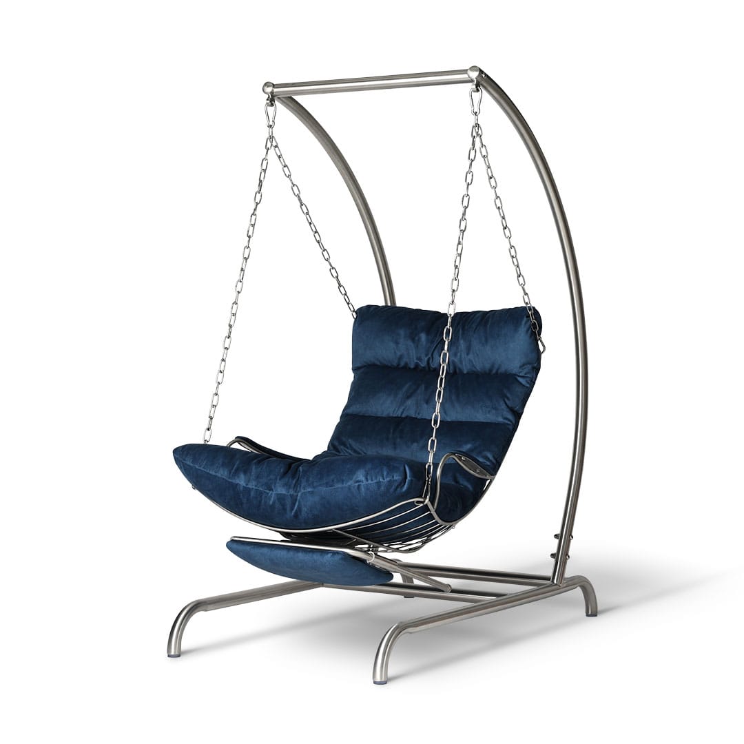 STAINLESS SWING CHAIR NAVY