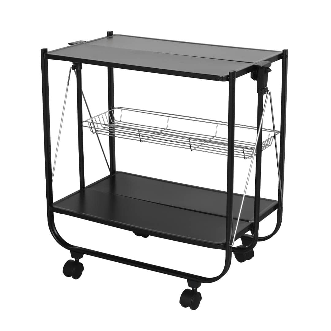 FOLDING TROLLEY BLACK