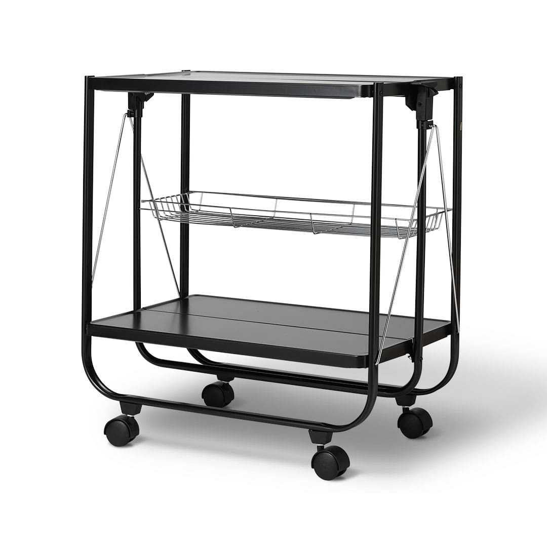 FOLDING TROLLEY BLACK