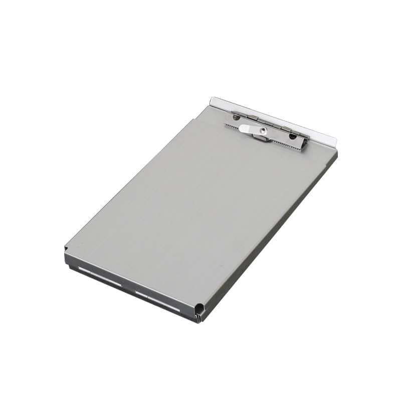 ALUMINUM CLIPBOARD BOX WITH TRAY S