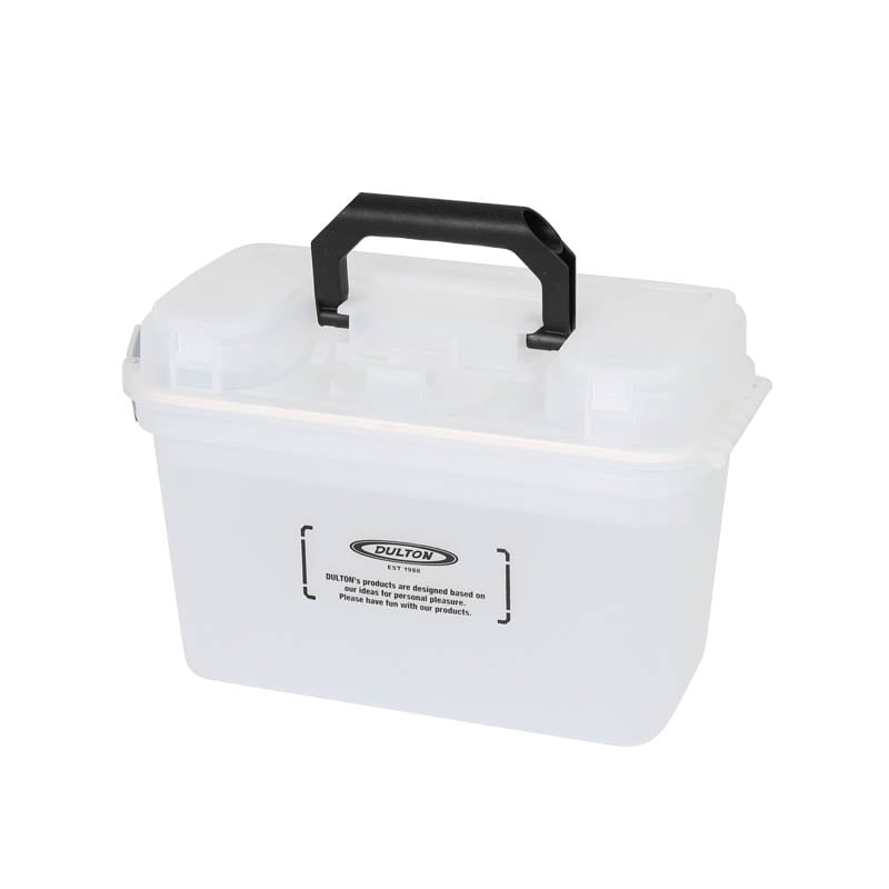 PORTABLE STORAGE BOX CLEAR