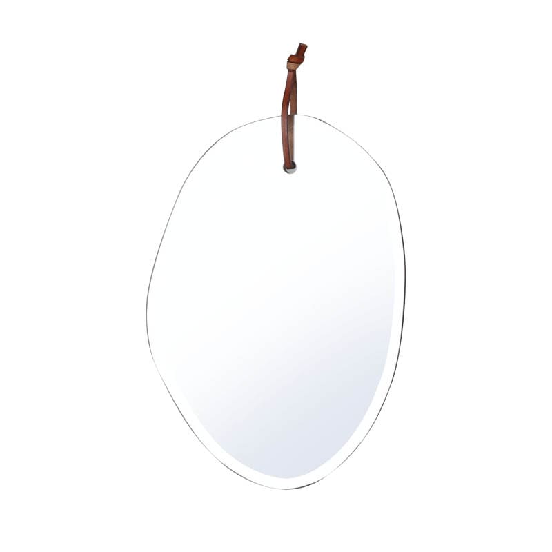 WALL HANGING MIRROR CLOUD OBLONG