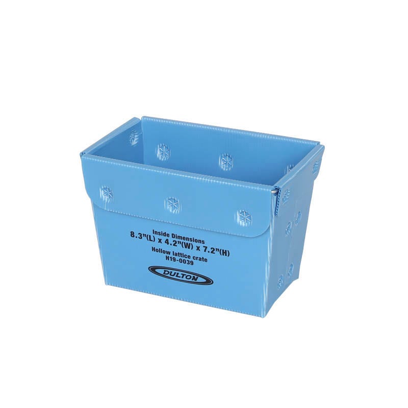HOLLOW LATTICE CRATE S/BLUE