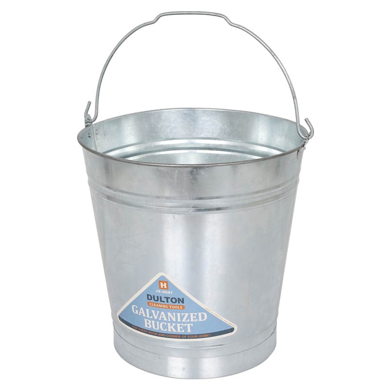 GALVANIZED BUCKET 12L