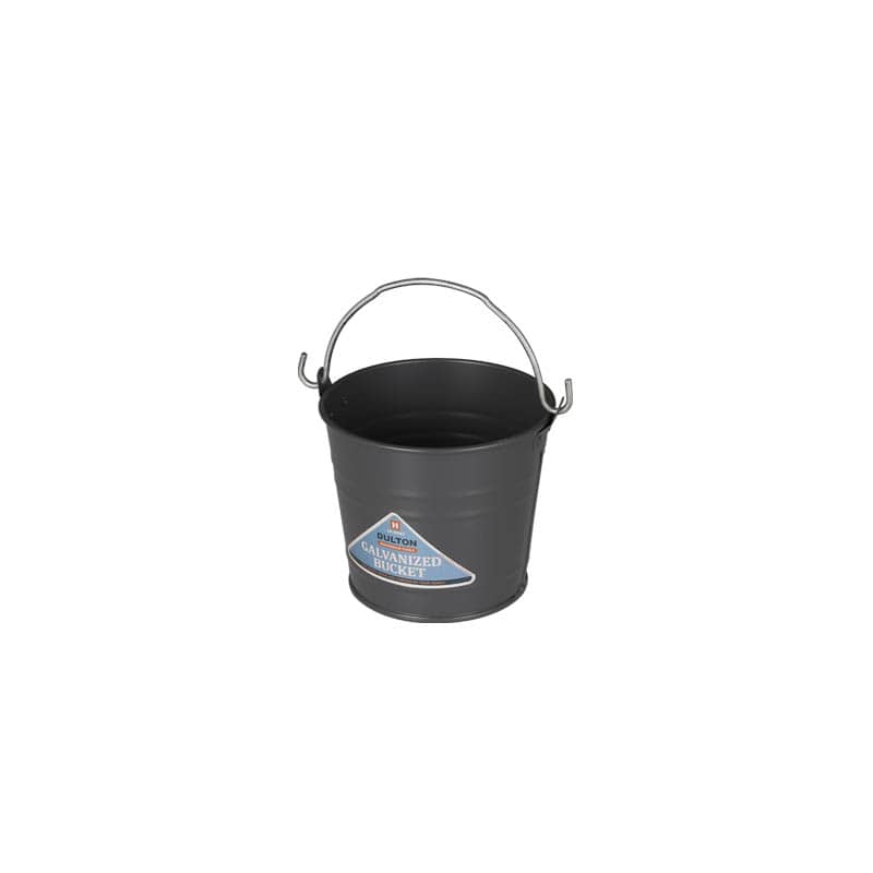 GALVANIZED BUCKET 1L GRAY