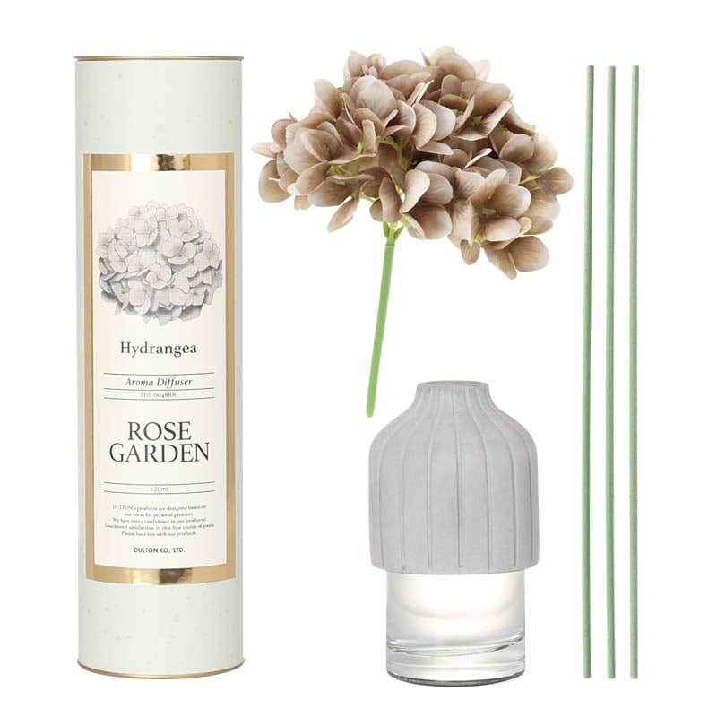 AROMA DIFFUSER HYDRANGEA ROSY BROWN/ROSE GARDEN