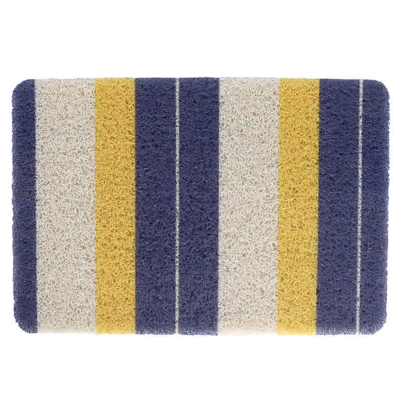 PVC MAT NAVY/YELLOW 600×900