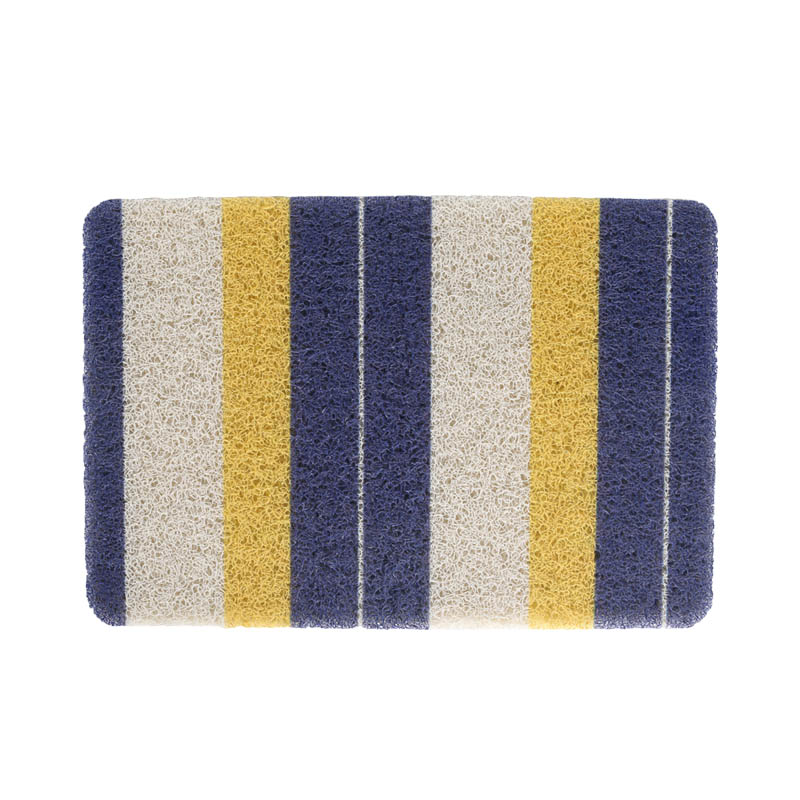 PVC MAT NAVY/YELLOW 500×700