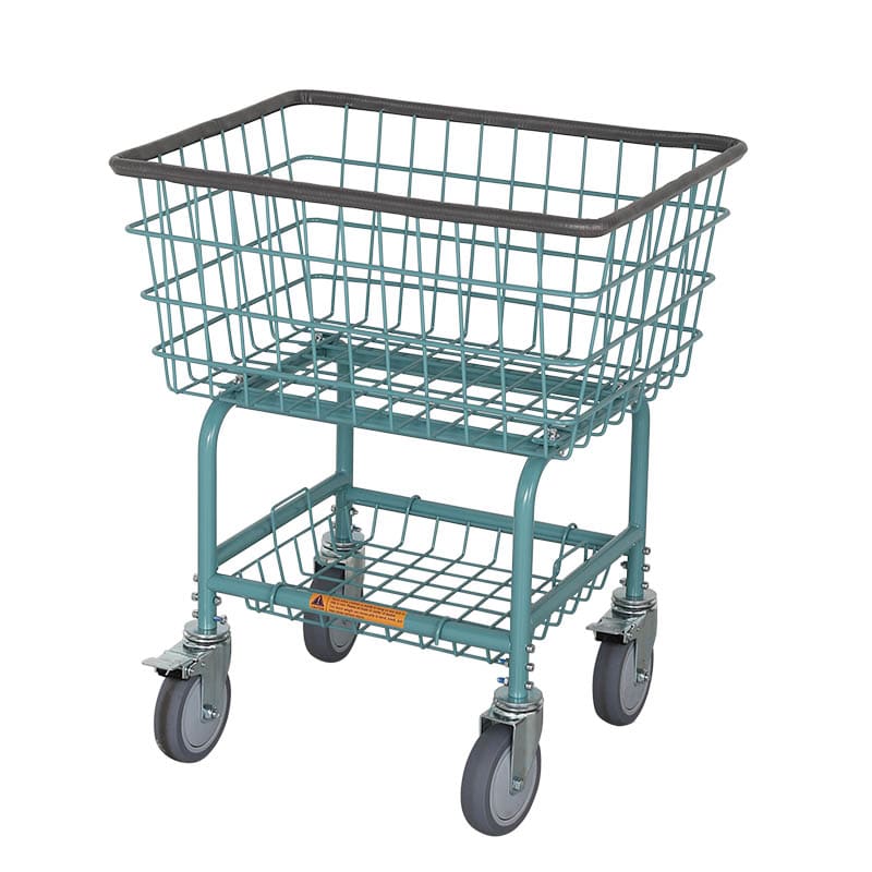 LAUNDRY CART GRAY GREEN