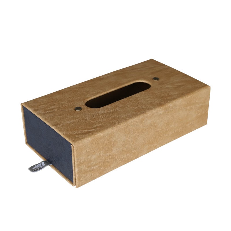 FOLDABLE TISSUE BOX BEIGE