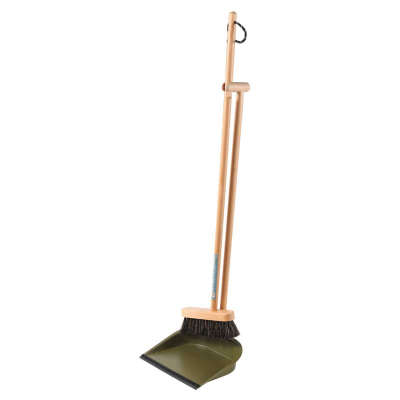 DUSTPAN & BROOM OLIVE DRAB