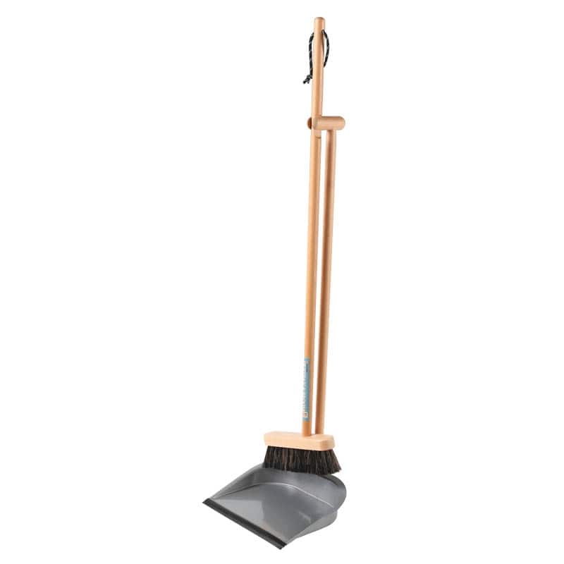 DUSTPAN & BROOM SILVER