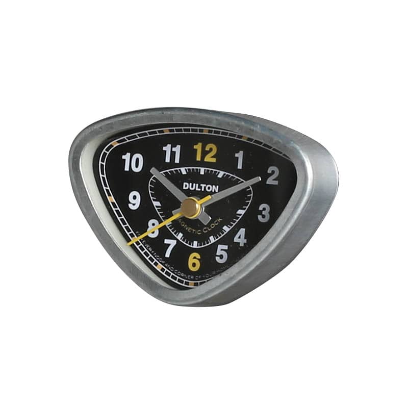 MAGNETIC CLOCK TRIANGLE BLACK