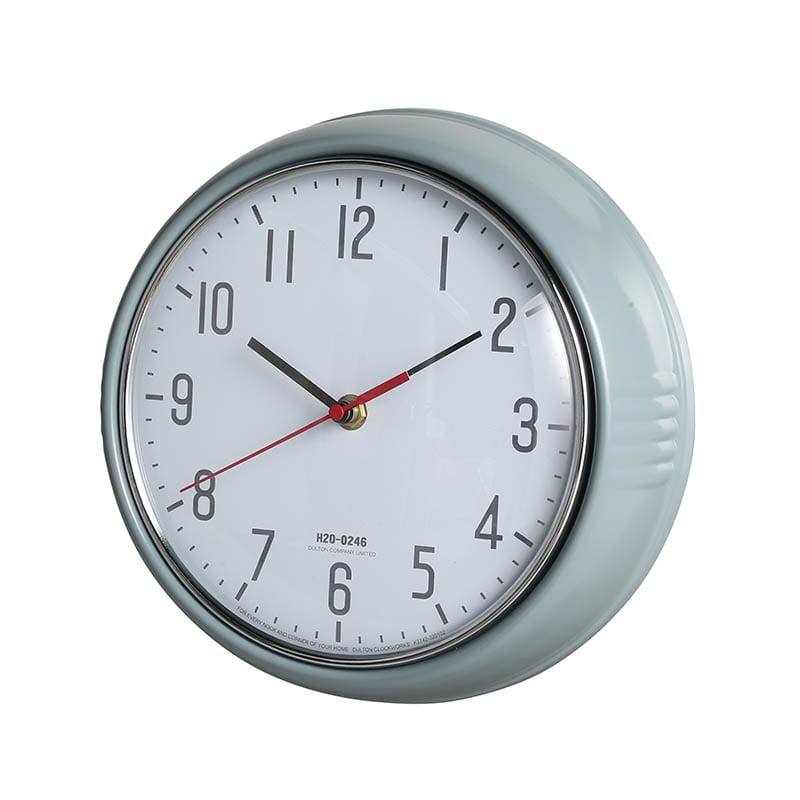 WALL CLOCK CLASSIC GRAY