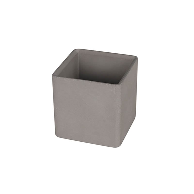 CEMENT ORGANIZER TRASH BIN SLATE