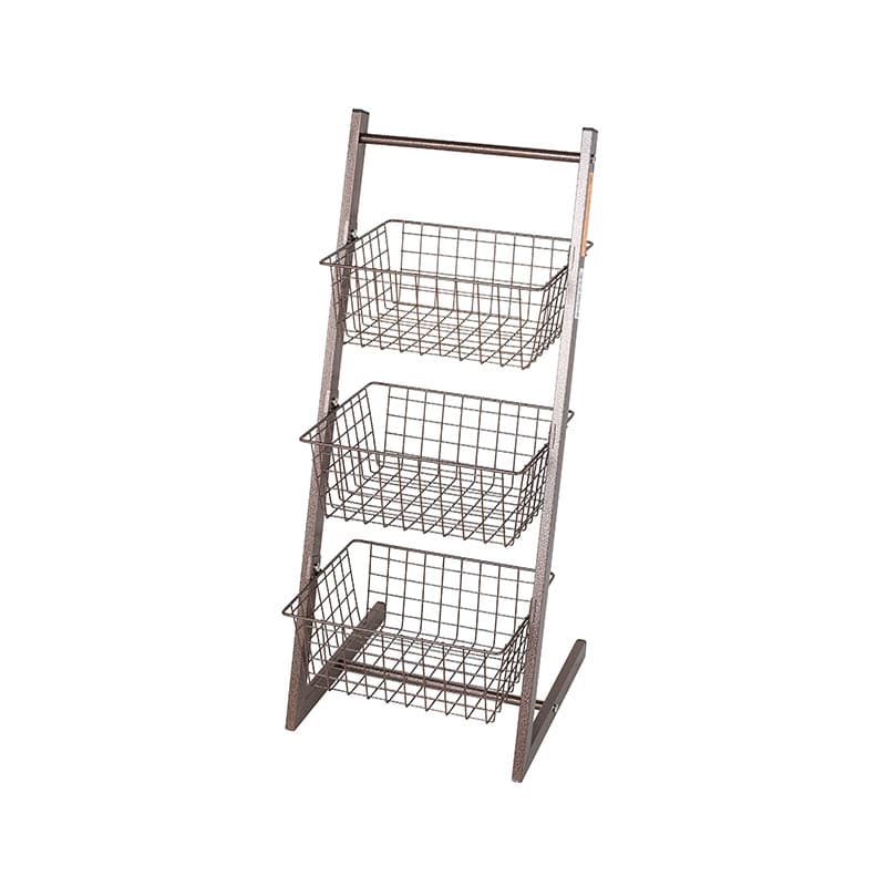 SLANTING WIRE RACK (M) H. BRONZE