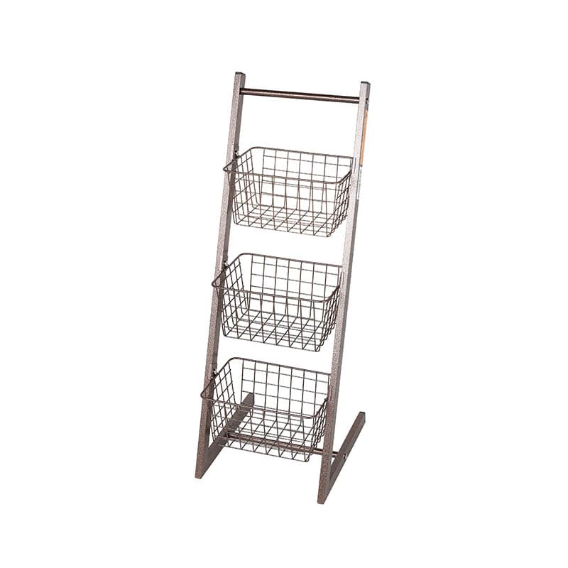 SLANTING WIRE RACK (S) H. BRONZE
