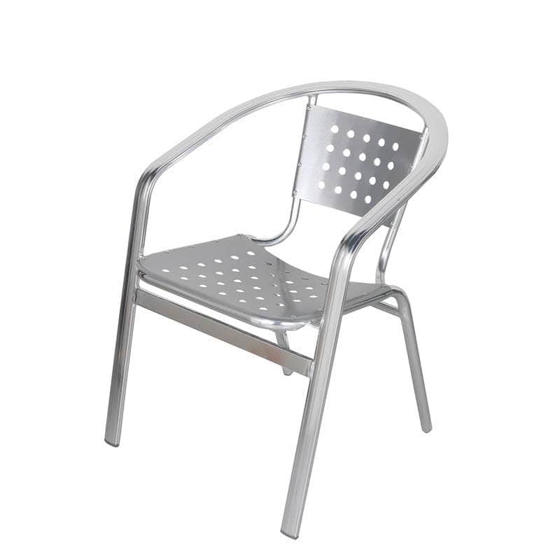 ALUMINUM CAFE CHAIR
