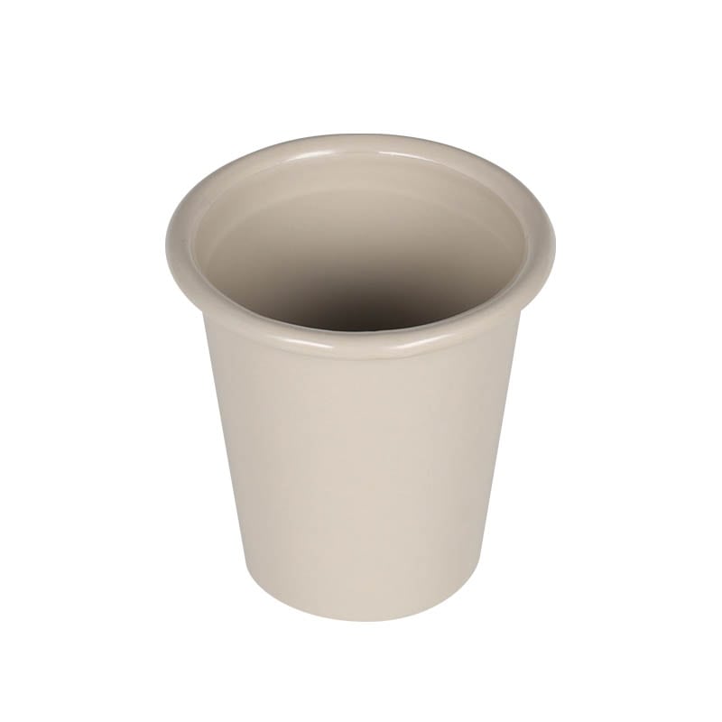 ENAMELED TUMBLER BEIGE