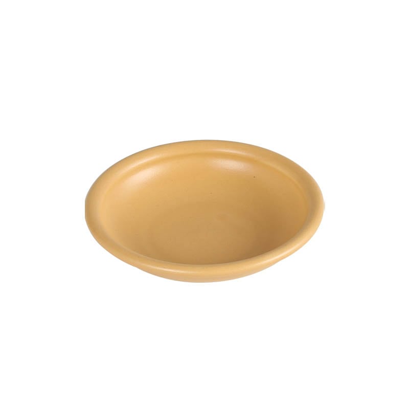 SMALL CHUNKY PLATE MUSTARD