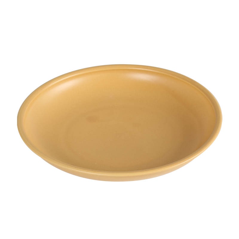 CHUNKY DINNER PLATE MUSTARD