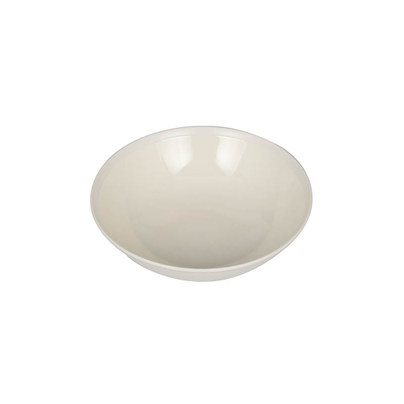 BOWL WITH WHITE RIM IVORY