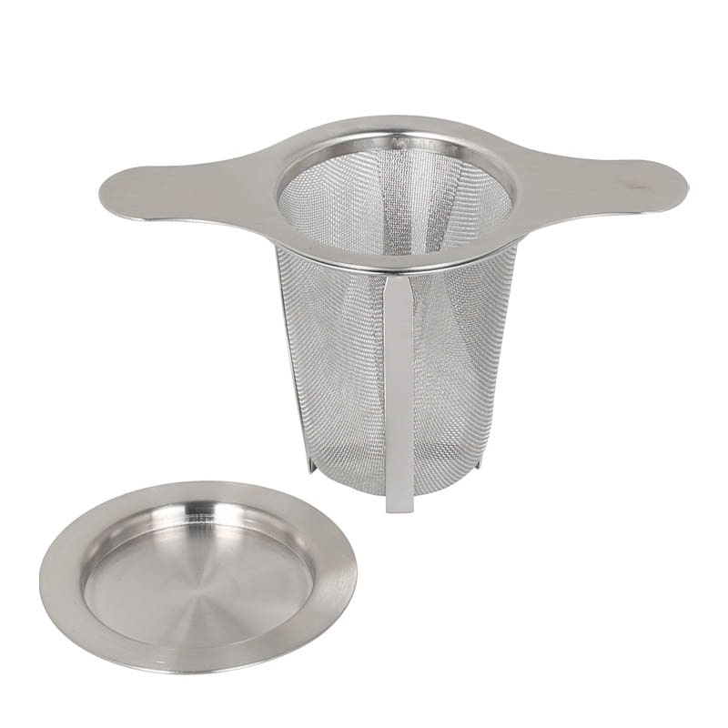 MUG INFUSER WITH DOUBLE-USE TRAY MESH