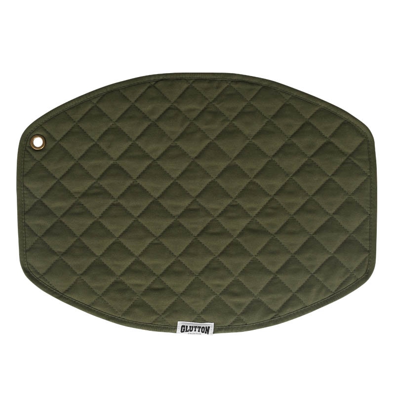 GLUTTON PLACE MAT FOREST GREEN