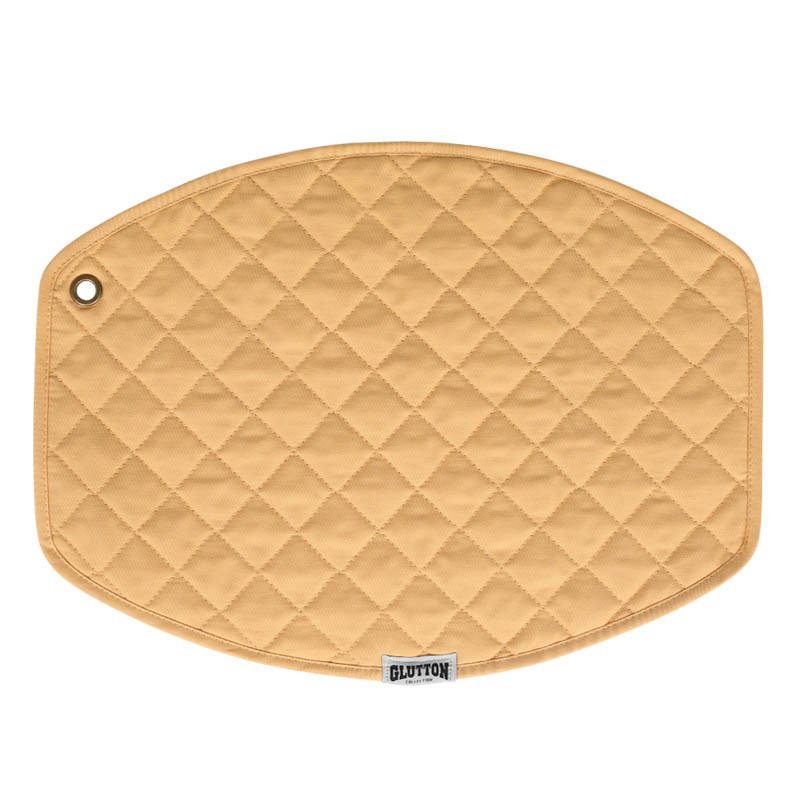 GLUTTON PLACE MAT MUSTARD