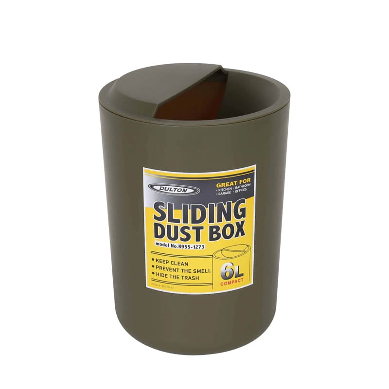 SLIDING DUST BOX OLIVE