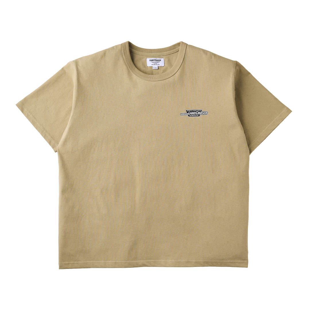 LAND CRUISER×DULTON COLLAB TEE "ROUND" S BEIGE