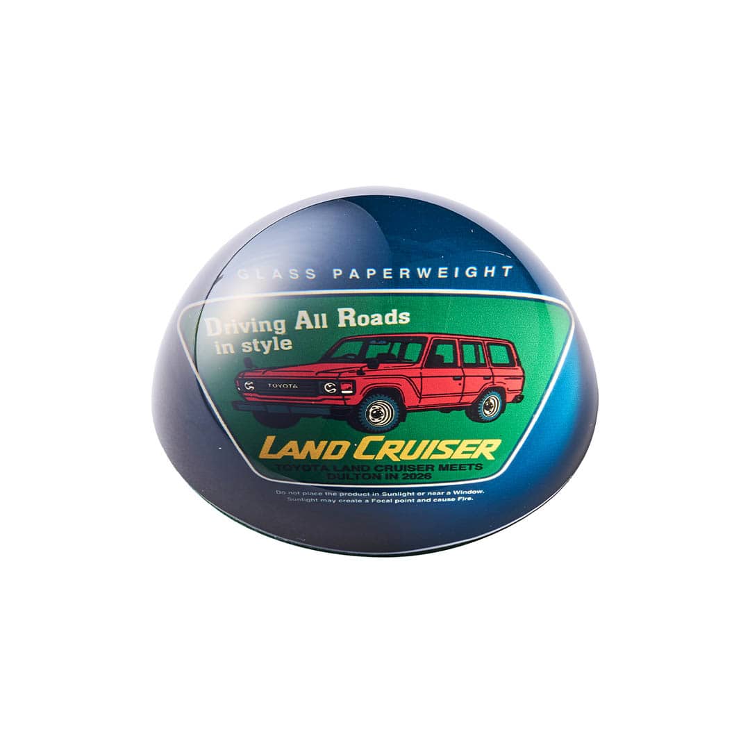 GLASS PAPERWEIGHT - LC EDITION RETRO