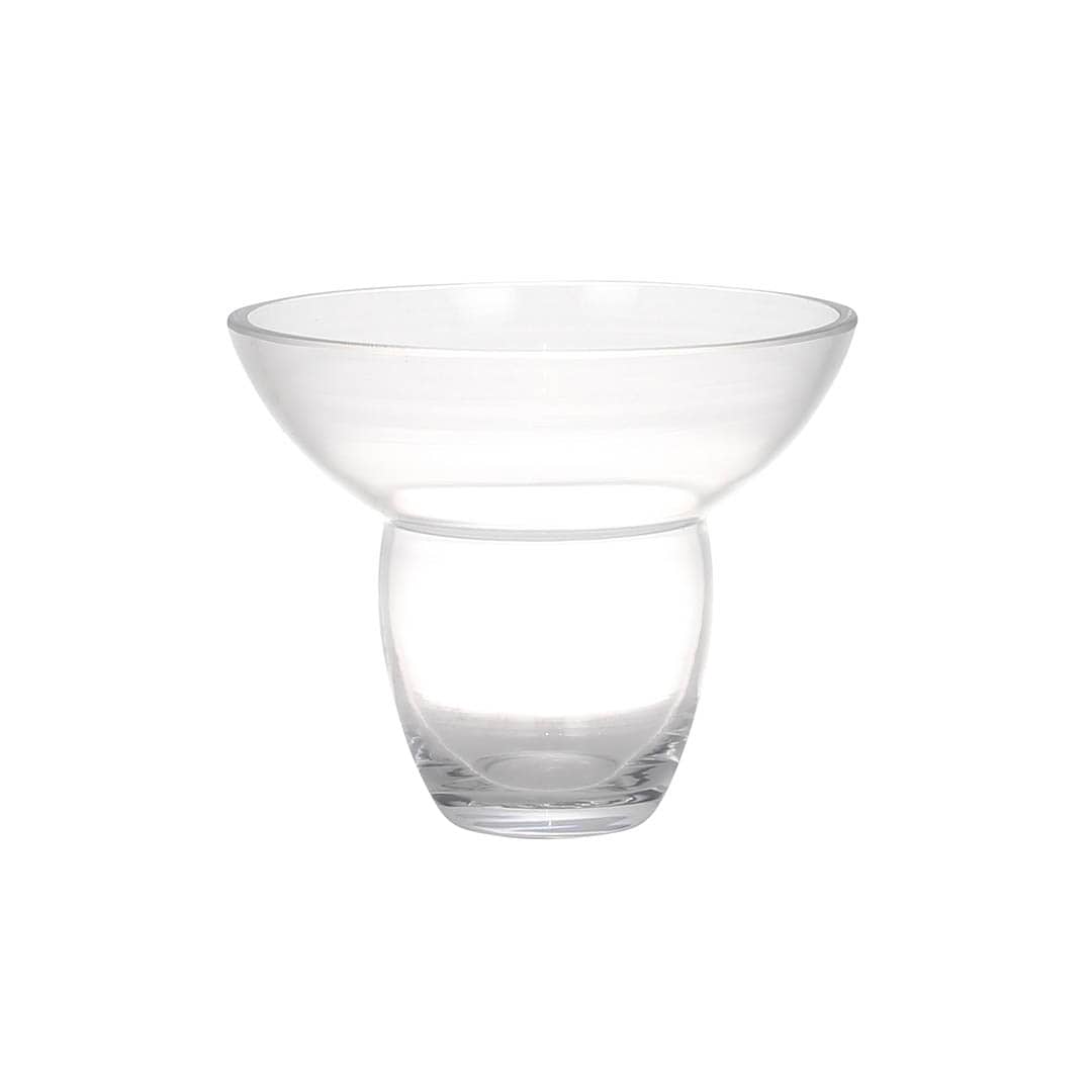 GLASS VASE ARC H155