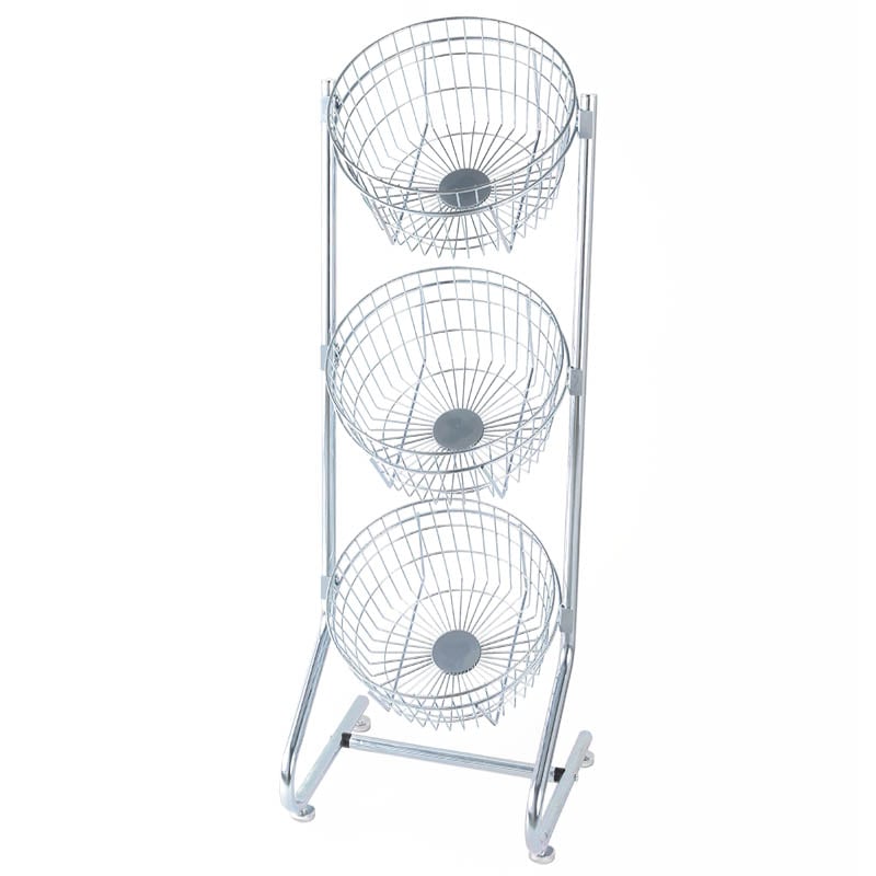 WIRE ROUND RACK GALVANIZED