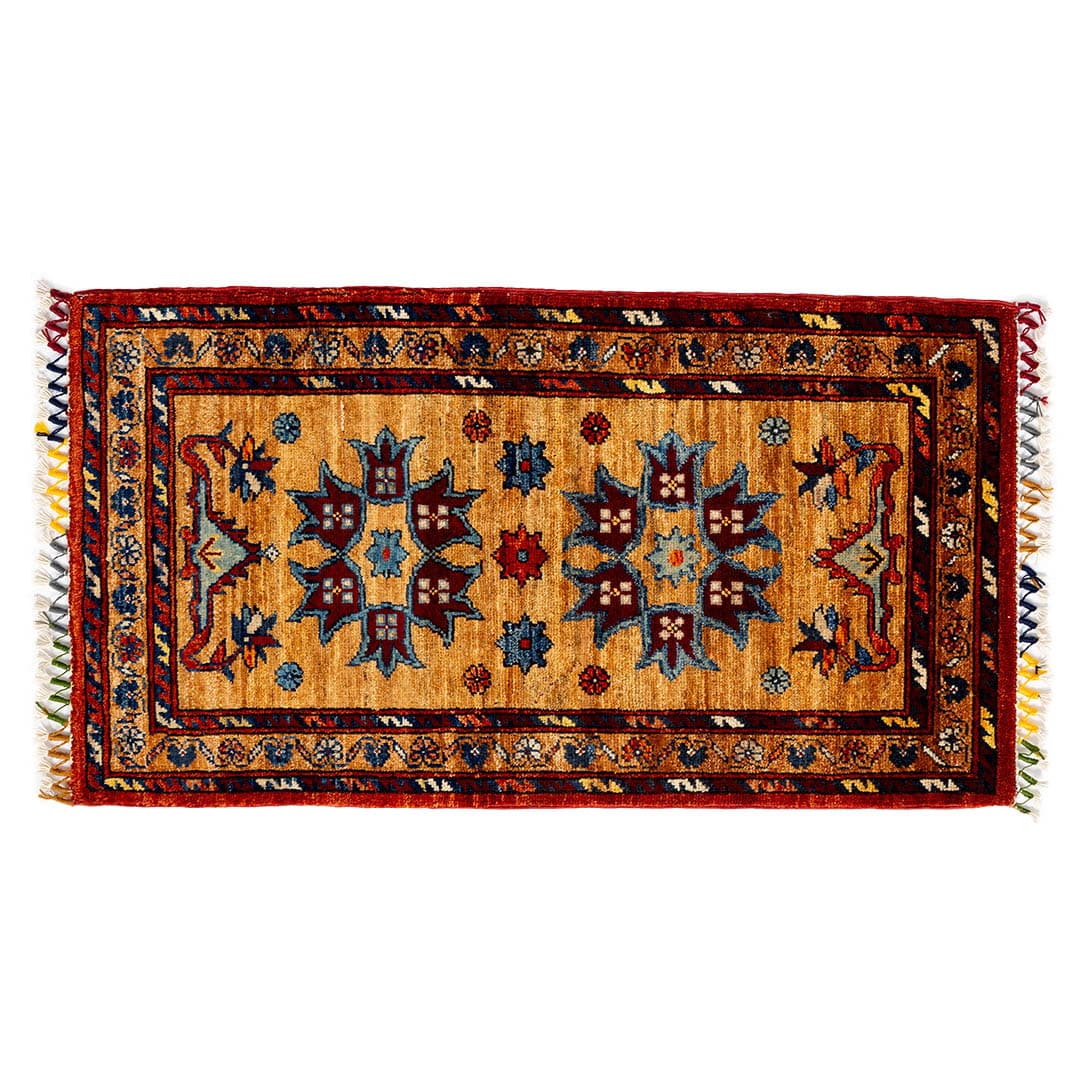 AFGHAN HAND-KNOTTED WOOL RUG C-6 565×1035
