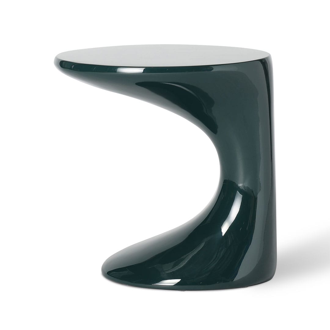 ARC END TABLE GREEN S