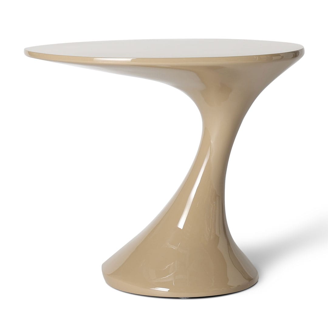ARC END TABLE BEIGE M