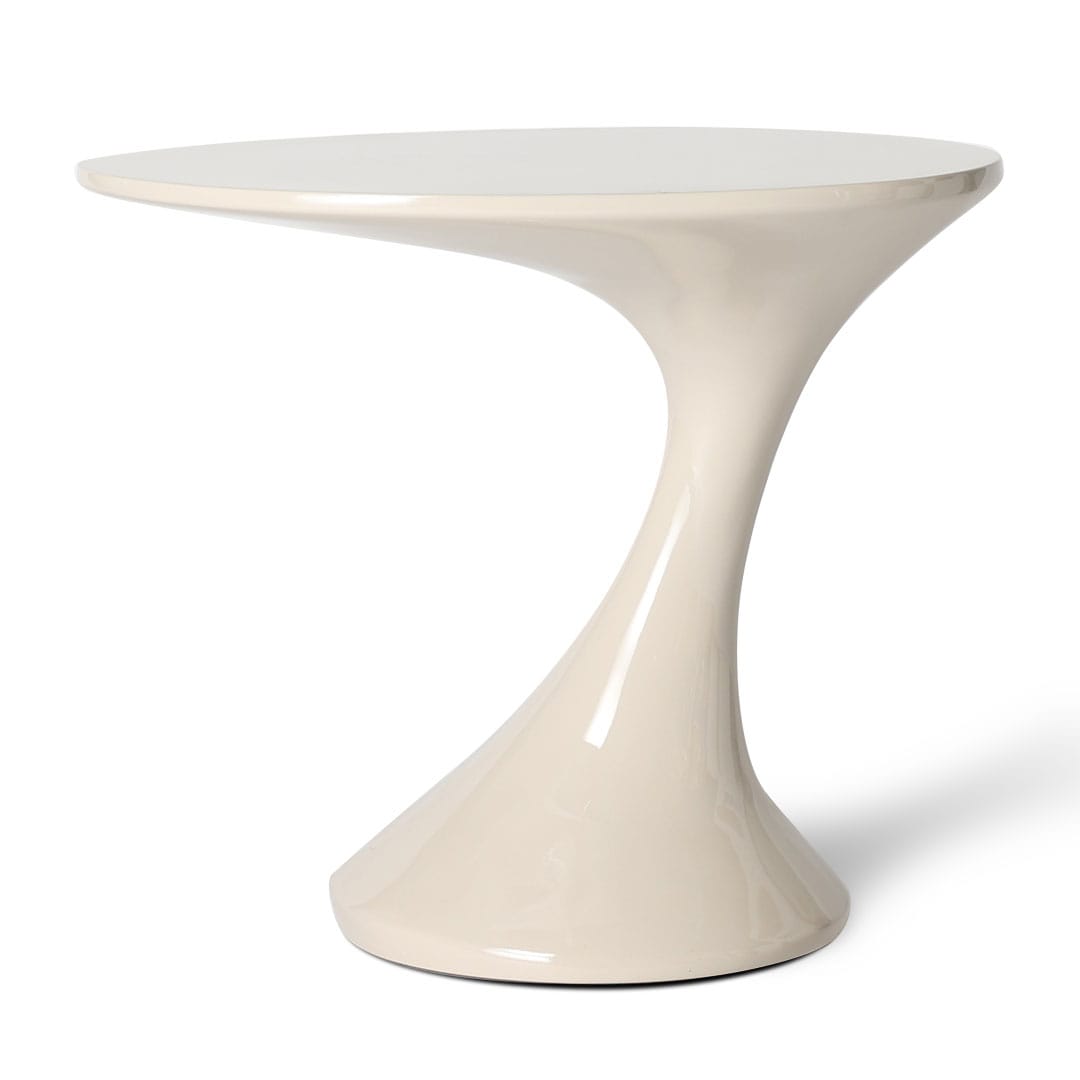 ARC END TABLE OFF WHITE M