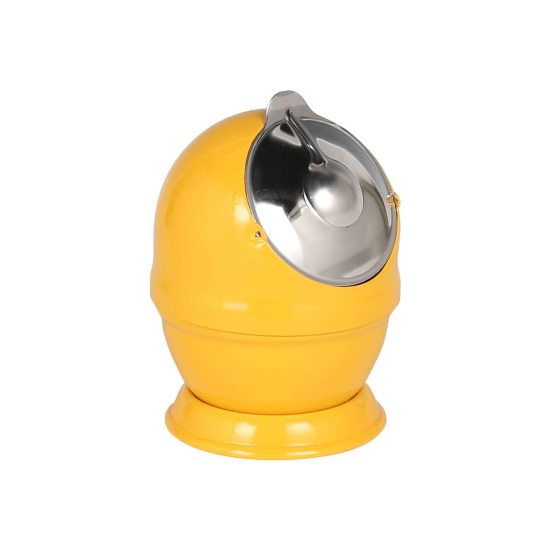 ASHTRAY EYEBALLS YELLOW