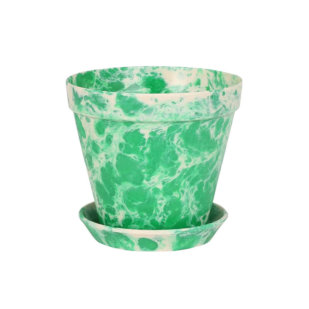 SPLASH POT L BEIGE/GREEN