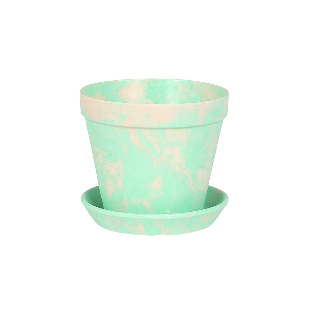 SPLASH POT M BEIGE/MINT GREEN