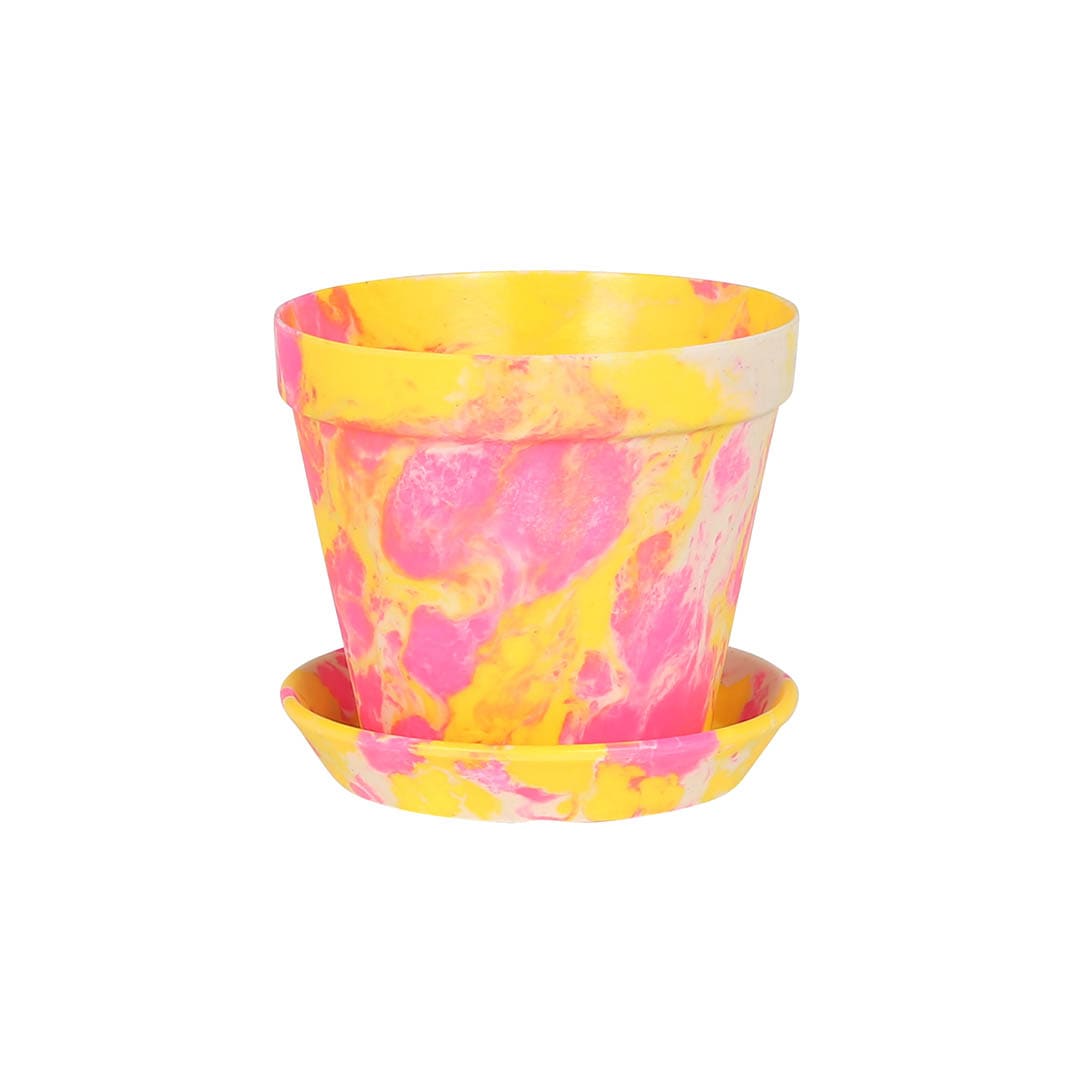 SPLASH POT M BEIGE/PINK/YELLOW