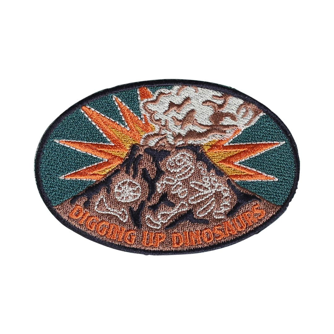 DINOSAUR WAPPEN A2 DIGGING UP