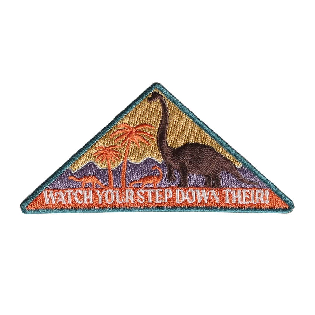 DINOSAUR WAPPEN B WATCH YOUR STEP