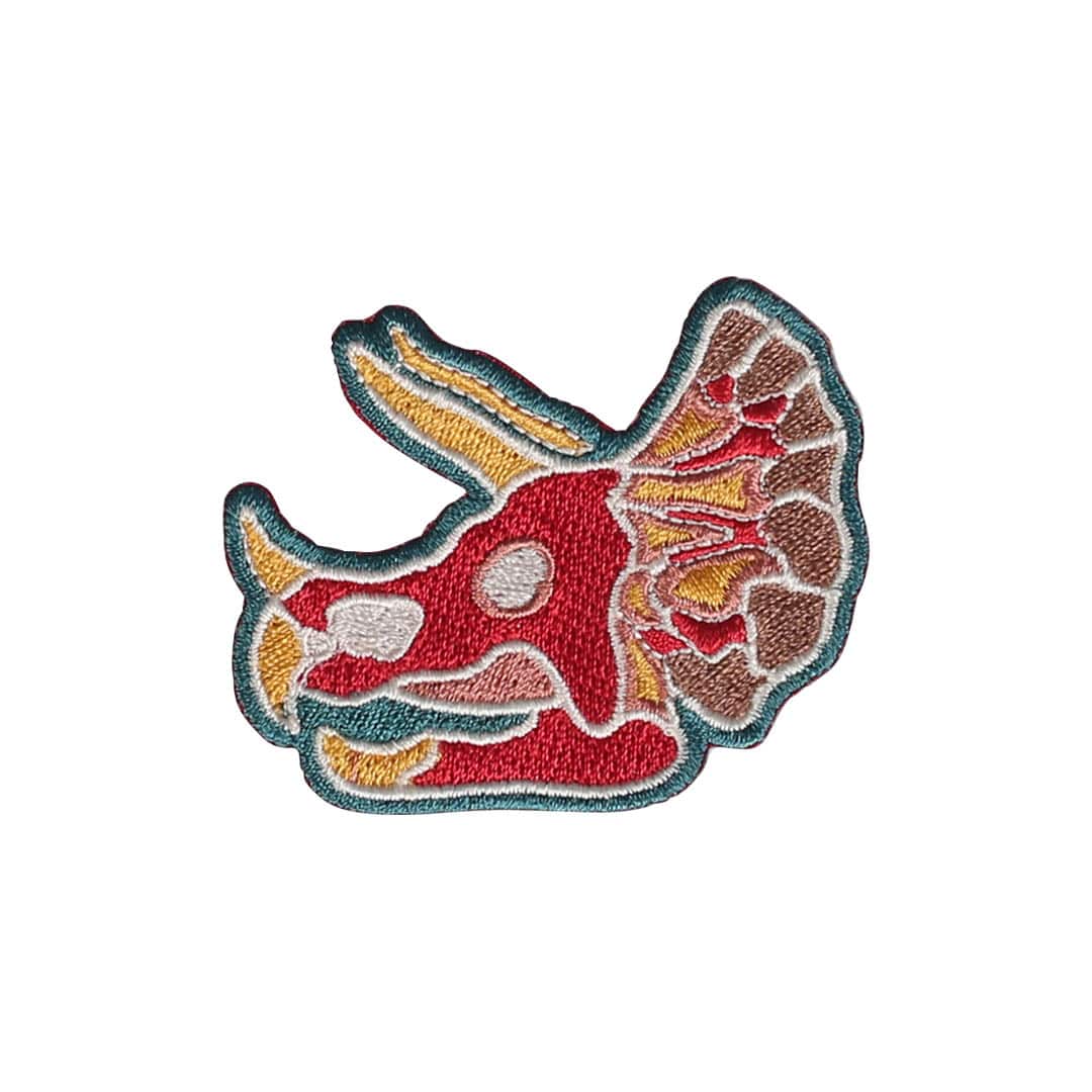 DINOSAUR WAPPEN D3 TRICERATOPS