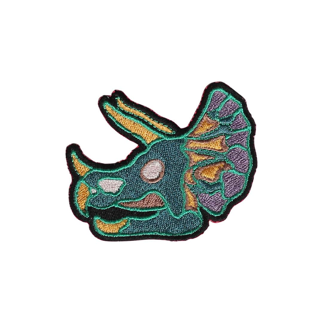 DINOSAUR WAPPEN D TRICERATOPS
